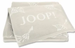 Kuscheldecken|Decken|JOOP! Outdoor-Plaid Cornflower 125 x 170 cm Sand