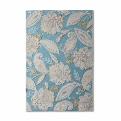 Outdoorteppiche|Outdoorteppiche| Outdoorteppich 200 x 290 cm Blau / Weiß