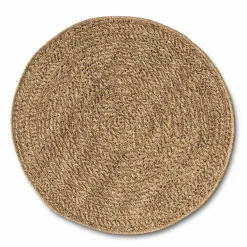 Outdoorteppiche|Outdoorteppiche-Outdoorteppich Kreta Forms Ø 200 cm Natur