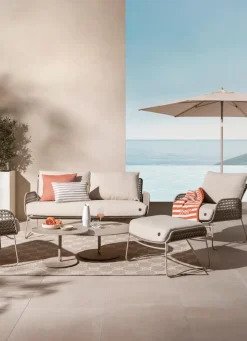 JOOP! Outdoorteppiche|Outdoorteppiche-Outdoorteppich Cornflower 200 x 290 cm Natur