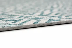 Outdoorteppiche|Outdoorteppiche|SCHÖNER WOHNEN-Kollektion Outdoorteppich Parkland 90 x 160 cm Türkis