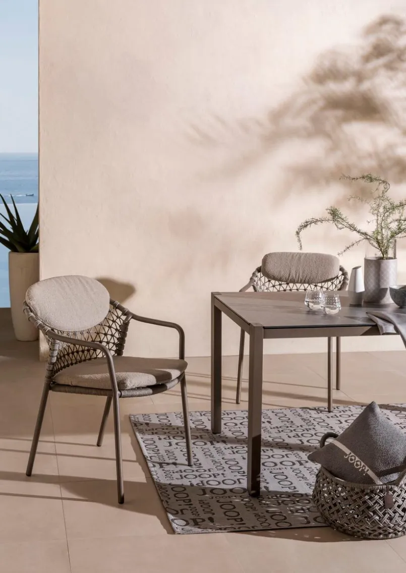 JOOP! Outdoorteppiche|Outdoorteppiche-Outdoorteppich Repeat 200 x 285 cm Natur