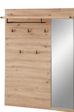 Innostyle Garderobenständer & -Haken-Paneel Genua Artisan-Eiche