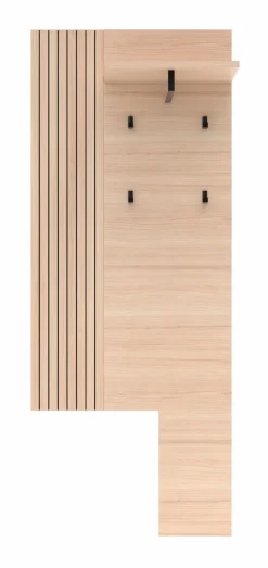 Innostyle Garderobenständer & -Haken-Paneel Pisa Eiche