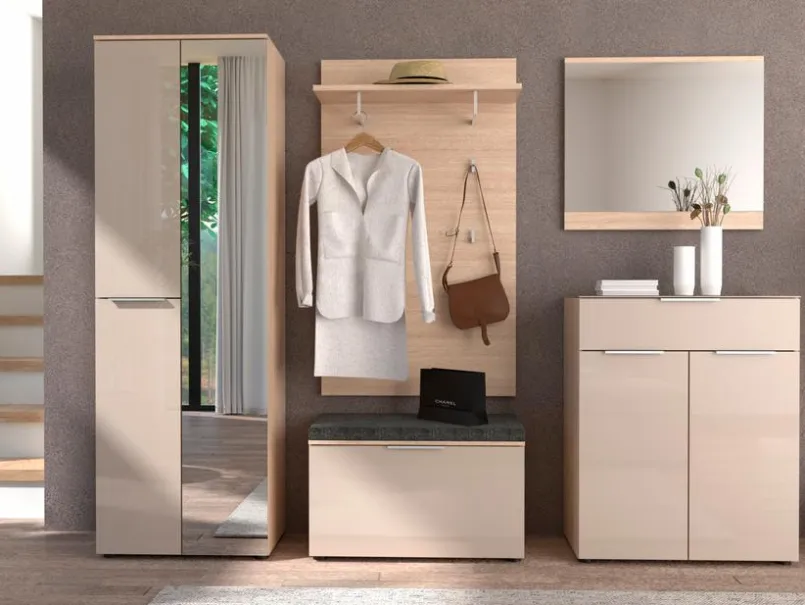 Garderobenständer & -Haken|Innostyle Paneel Santorin Eiche