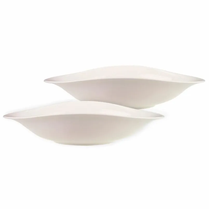 Villeroy & Boch Geschirr-Pastateller Vapiano 2tlg. Weiß