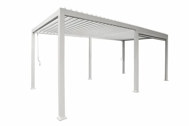 suns Pavillons-Pavillon Rota 600 x 360 cm Weiß