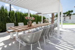 suns Pavillons-Pavillon Rota 600 x 360 cm Weiß