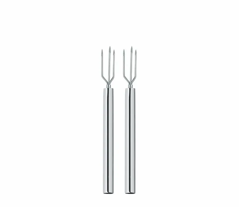 Bestecke|Küchenprofi Pellkartoffelgabel 2tlg. Silber