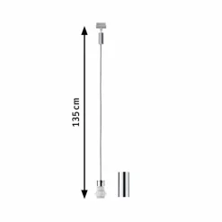 Paulmann Schienensysteme-Pendelleuchte 2Easy Basic Chrom Matt