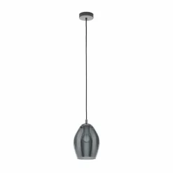 EGLO Pendelleuchten-Pendelleuchte Estanys Schwarz