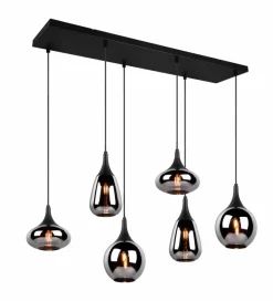 Pendelleuchten|Trio Pendelleuchte Lumina Schwarz