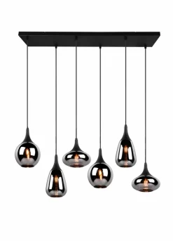 Pendelleuchten|Trio Pendelleuchte Lumina Schwarz