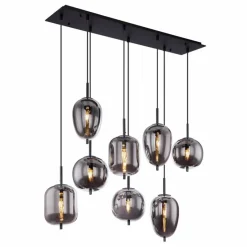 Globo Pendelleuchten-Pendelleuchte Blacky Schwarz