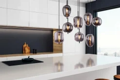 Globo Pendelleuchten-Pendelleuchte Blacky Schwarz