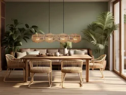 Pendelleuchten|Eco-Light Pendelleuchte Capella Braun