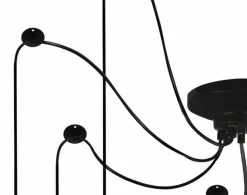 DesignLive Pendelleuchten-Pendelleuchte CARLOS Schwarz