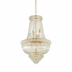 Pendelleuchten|IDEAL LUX Pendelleuchte Dubai Gold