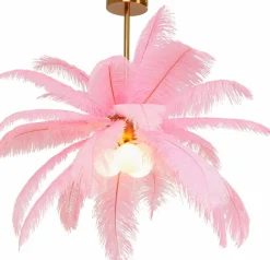 Pendelleuchten|KARE DESIGN Pendelleuchte Feather Palm Pink