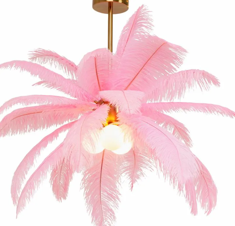 Pendelleuchten|KARE DESIGN Pendelleuchte Feather Palm Pink