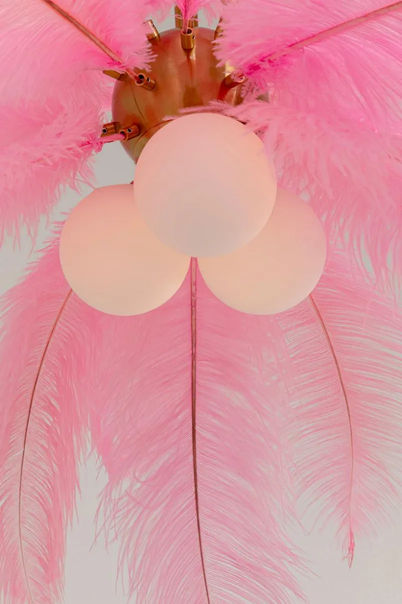 Pendelleuchten|KARE DESIGN Pendelleuchte Feather Palm Pink