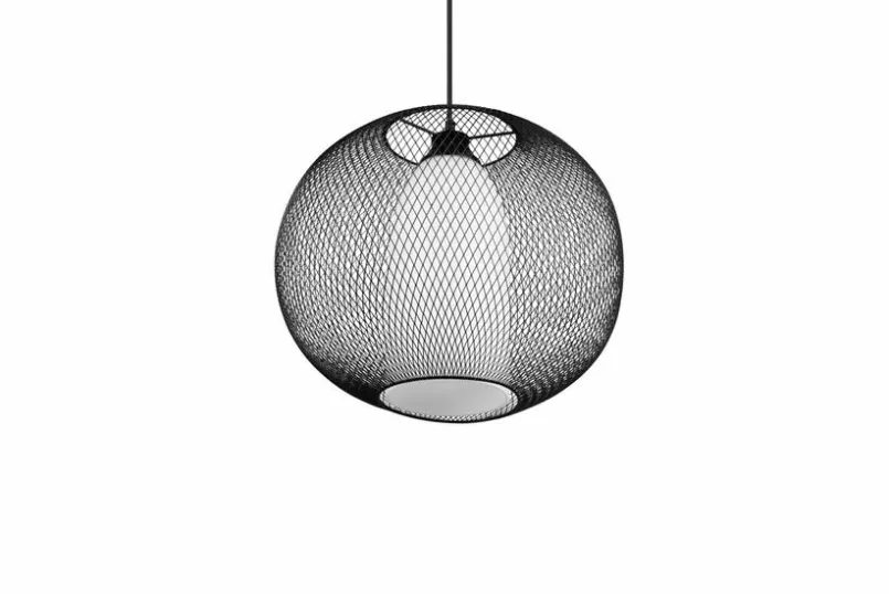 Trio Pendelleuchten-Pendelleuchte Filo Schwarz