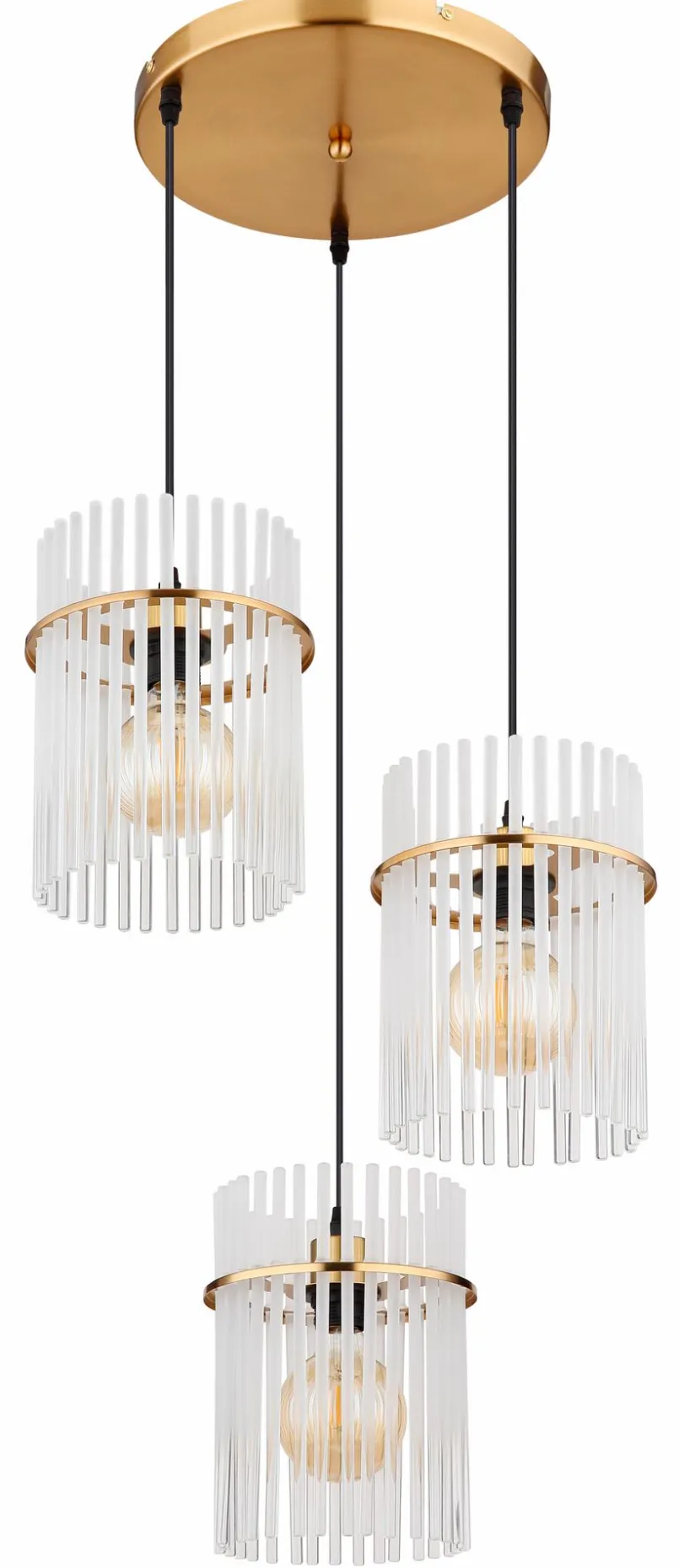 Globo Pendelleuchten-Pendelleuchte Gorley Gold