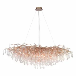 Pendelleuchten|Paul Neuhaus Pendelleuchte Icicle Altmessing