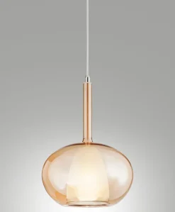 FABAS Pendelleuchten-Pendelleuchte Kit Luci Braun
