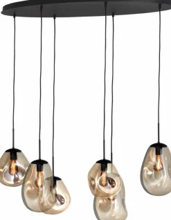 Pendelleuchten|masterlight Pendelleuchte Lava Amber