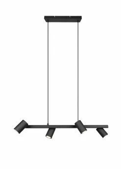 Pendelleuchten|Trio Pendelleuchte Marley Schwarz