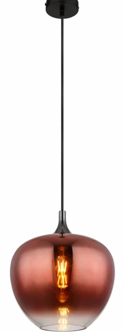 Globo Pendelleuchten-Pendelleuchte Maxy Braun