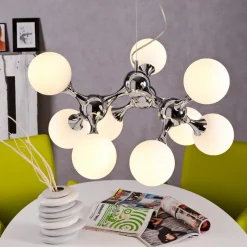 IDEAL LUX Pendelleuchten-Pendelleuchte NODI Chrom