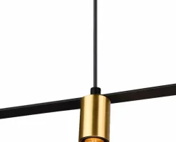 Reality Leuchten Pendelleuchten-Pendelleuchte Slim Schwarz