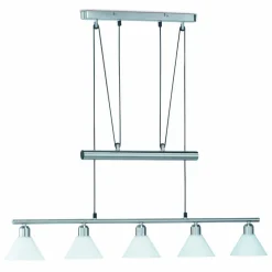 Pendelleuchten|Trio Pendelleuchte Stamina Nickel matt