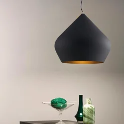 Luce Ambiente Design Pendelleuchten-Pendelleuchte Tholos Schwarz