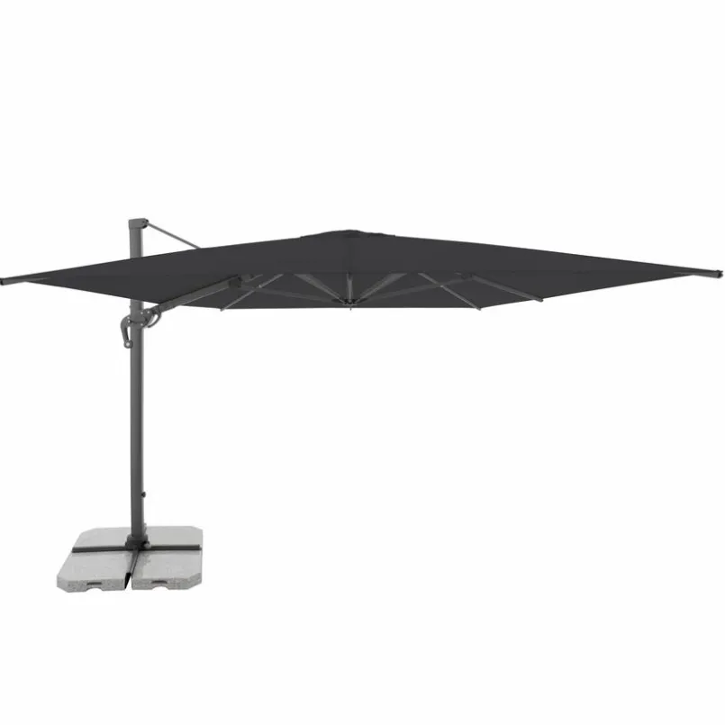 Doppler Sonnenschirme-Pendelschirm Ravenna 300 x 400 cm Anthrazit
