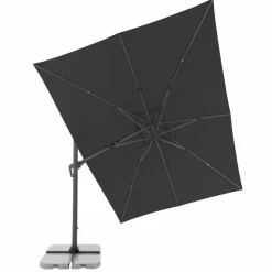 Doppler Sonnenschirme-Pendelschirm Ravenna 300 x 400 cm Anthrazit