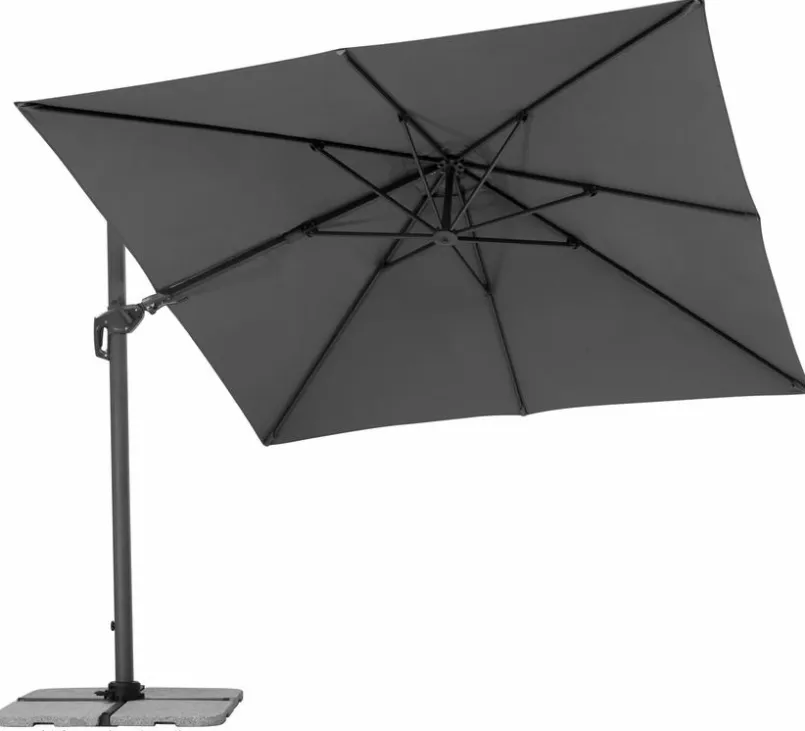 Sonnenschirme|Schneider Schirme Pendelschirm Rhodos Twist Model 2025 Anthrazit
