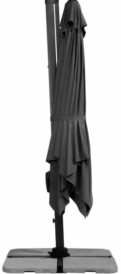 Sonnenschirme|Schneider Schirme Pendelschirm Rhodos Twist Model 2025 Anthrazit