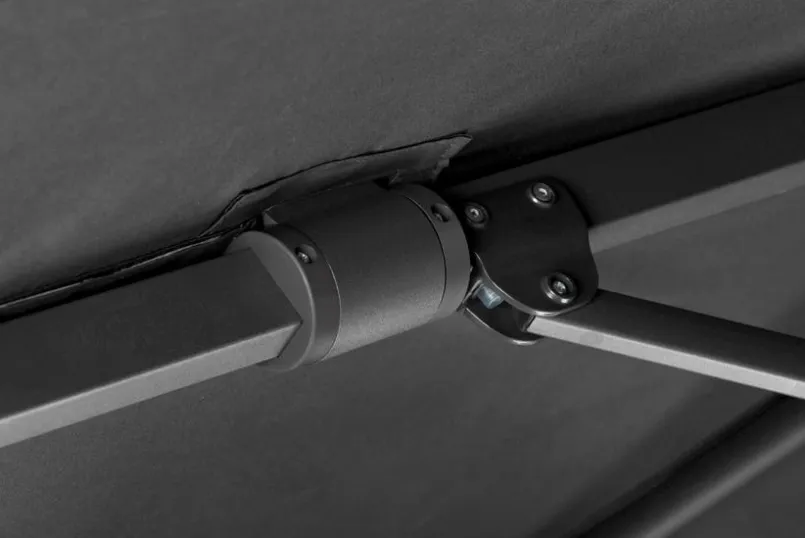 Sonnenschirme|Schneider Schirme Pendelschirm Rhodos Twist Model 2025 Anthrazit