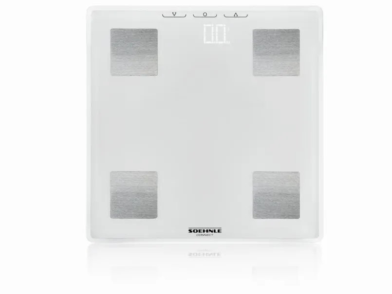 Badzubehör-Personenwaage Shape Sense Connect Lite Silber