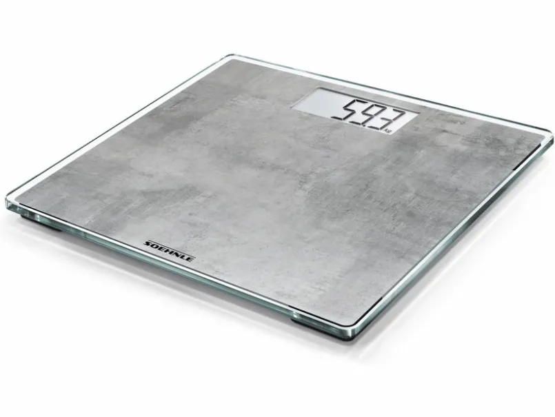 Söhnle Badzubehör-Personenwaage Style Sense Compact Silber
