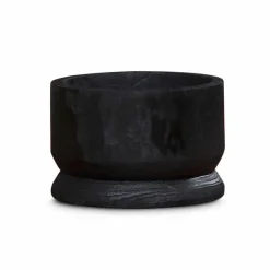 Pflanzenkübel & Blumentöpfe-Pflanztopf Rustic Ø 22 cm Schwarz