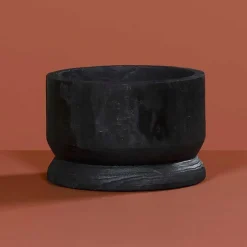 Pflanzenkübel & Blumentöpfe-Pflanztopf Rustic Ø 22 cm Schwarz