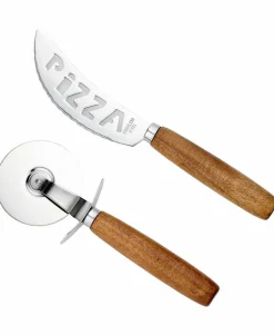ladelle Schneidwaren-Pizzaschneider Fromagerie 2tlg. Braun