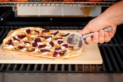 Zubehör|Grillzubehör|Rösle Pizzastein Rechteckig Beige
