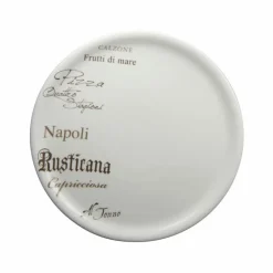 CreaTable Geschirr-Pizzateller Europa Gustoso Ø 30,5 cm Weiß