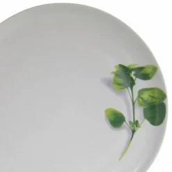CreaTable Geschirr-Pizzateller Europa Kräuter Ø 33 cm Grün