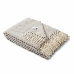 Fürstenhof Kuscheldecken|Decken-Plaid 130 x 190 cm Beige